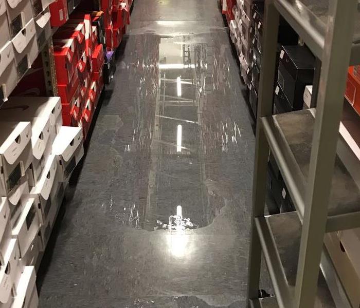Shoe Depot water damage