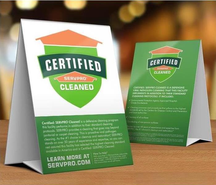 Certified cleaning professionals 