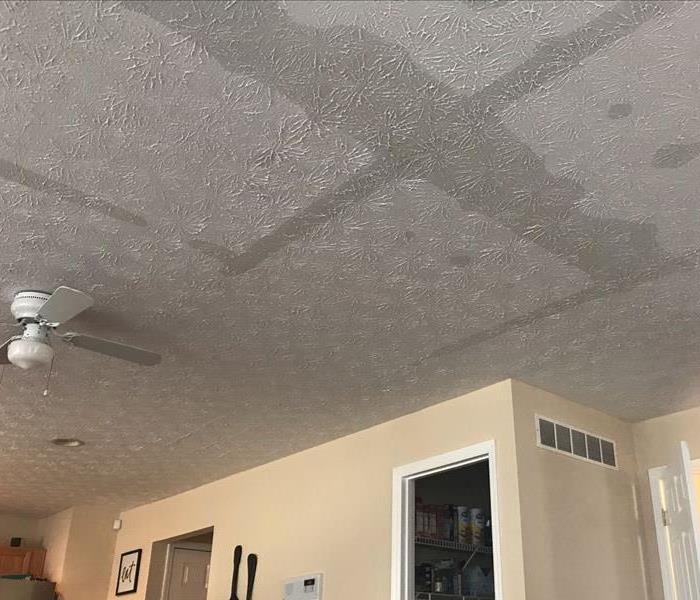 Moisture to Atlanta Home drywall ceiling 